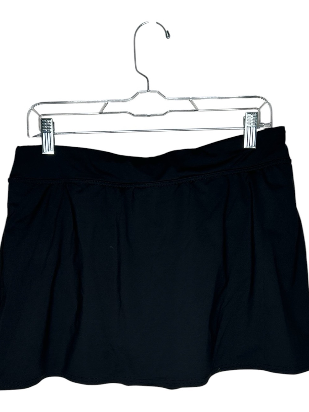 Lands' End Black Women's swim skort size 12